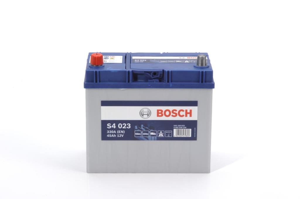 Batterie (de voiture) BOSCH 45.0 Ah - S4 023 - ref. 0 092 S40 230