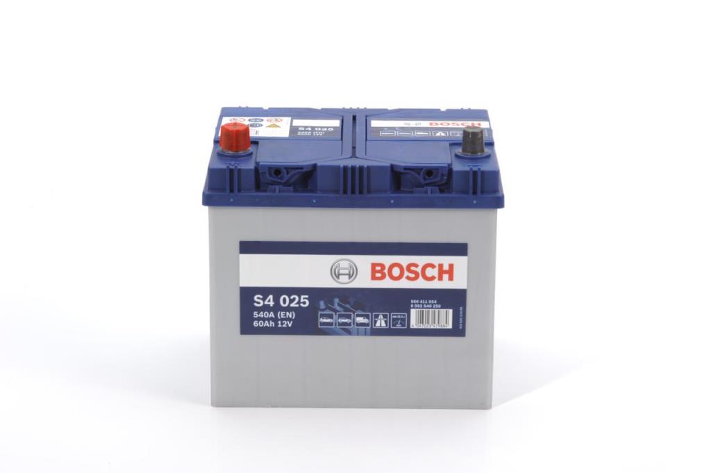 Batterie (de voiture) BOSCH 60 Ah - S4 025 - ref. 0 092 S40 250