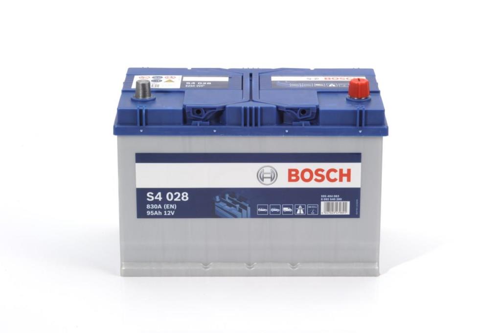 Batería (de coche) BOSCH 95.0 Ah - S4 028 - ref. 0 092 S40 280