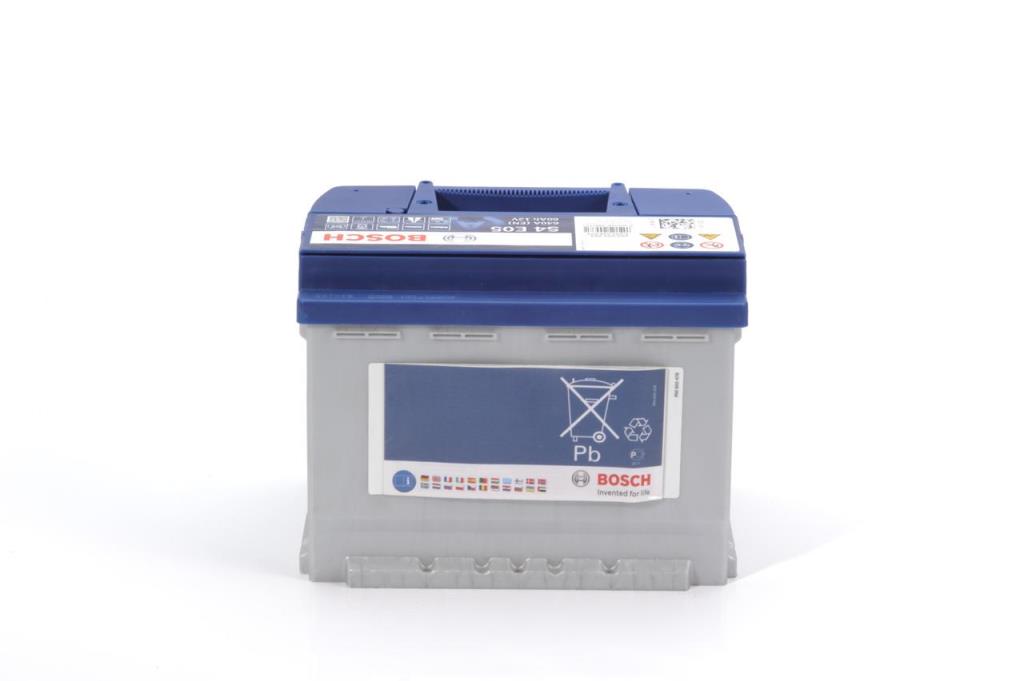 Batterie (de voiture) BOSCH 60.0 Ah - S4E 05 - ref. 0 092 S4E 051