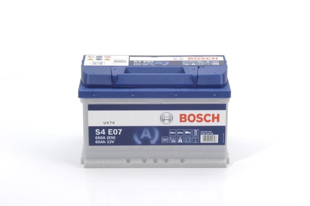 Batterie (de voiture) BOSCH 65.0 Ah - S4E 07 - ref. 0 092 S4E 070