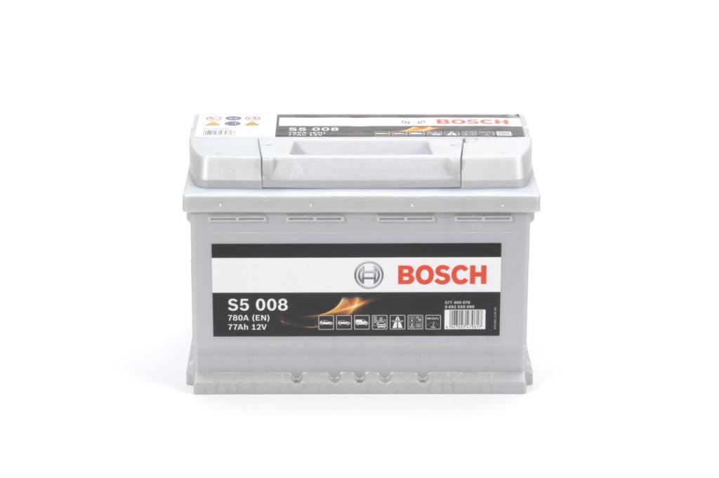 Batterie (de voiture) BOSCH 77.0 Ah - S5 008 - ref. 0 092 S50 080