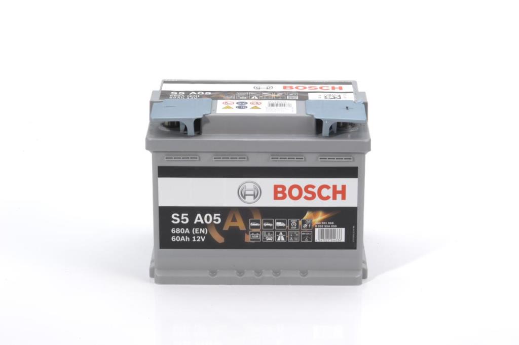 Batterie (de voiture) BOSCH 60.0 Ah - S5 A05 - ref. 0 092 S5A 050