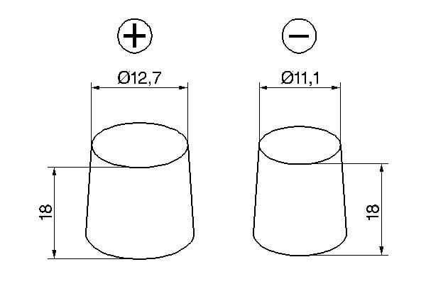 Batterie (de voiture) BOSCH 40.0 Ah - S4 018 - ref. 0 092 S40 180