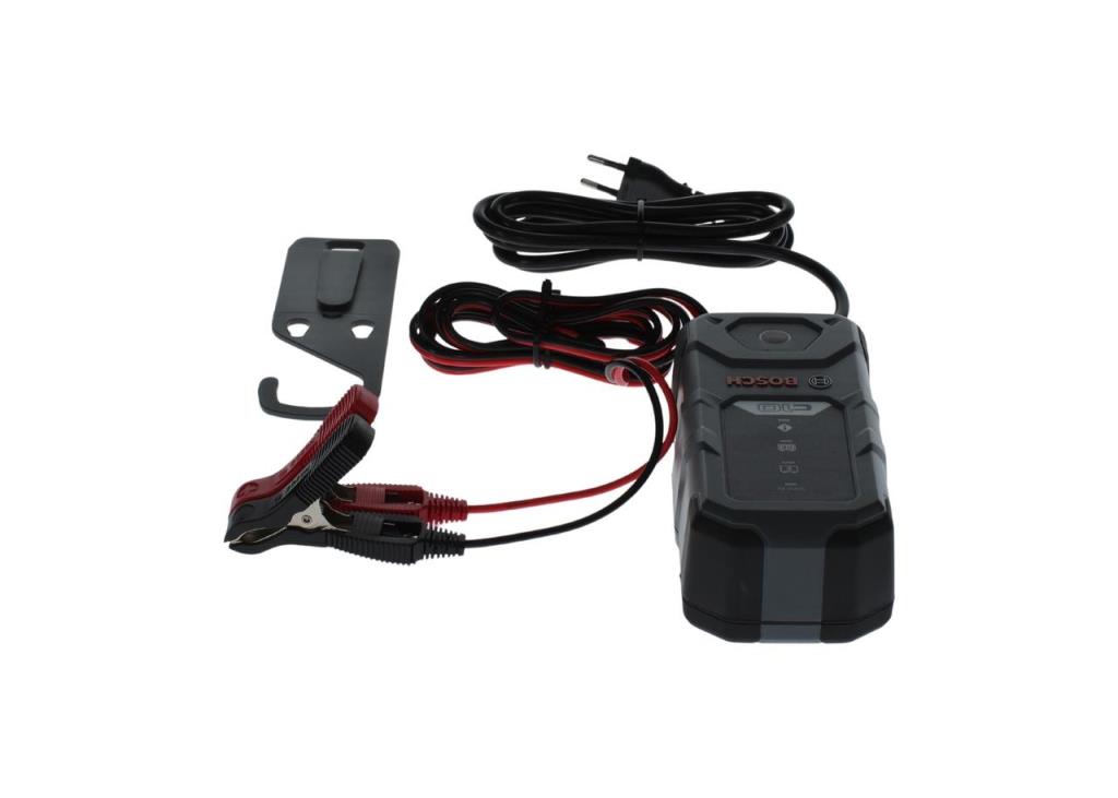 Chargeur de batterie de voiture ((et câbles, de 6 à 12 V)) BOSCH C10 - ref. 0 189 911 010