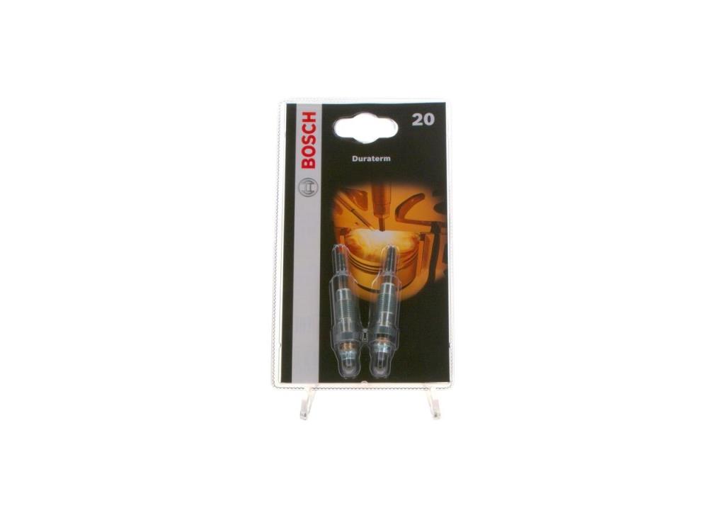 Jeu de 2 bougies de préchauffage BOSCH ref. 0 250 201 942