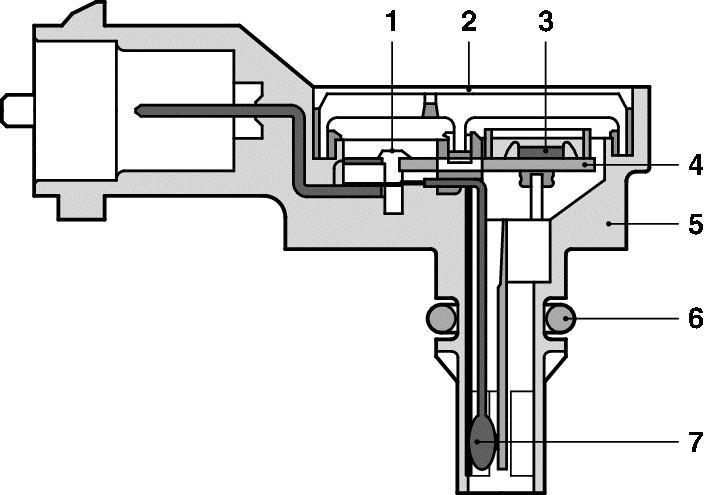 Capteur, pression de suralimentation BOSCH ref. 0 281 002 593