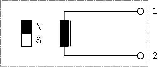 Palpeur de régime, gestion moteur (Capteur PMH) BOSCH ref. 0 261 210 151