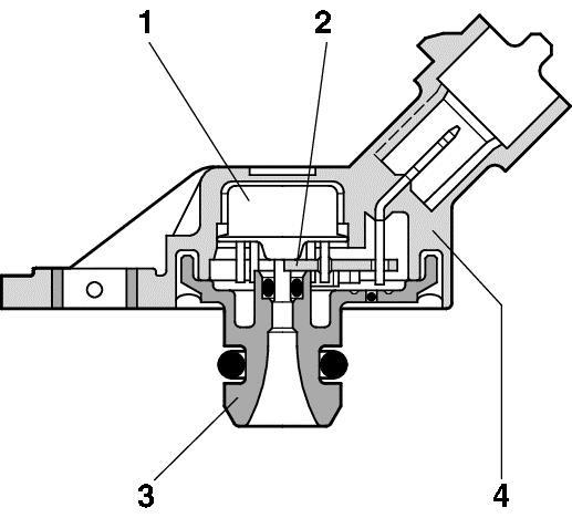 Capteur, pression de carburant BOSCH ref. 0 261 230 110