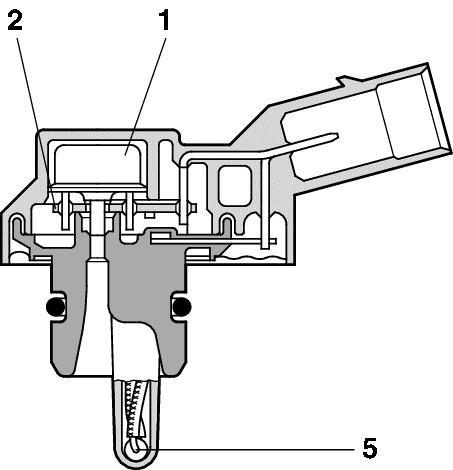 Capteur, pression de carburant BOSCH ref. 0 261 230 110