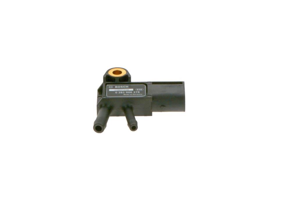 Capteur, pression des gaz échappement (Capteur de pression différentiel) BOSCH ref. 0 281 006 278