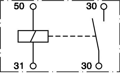 Relais BOSCH ref. 0 333 009 002