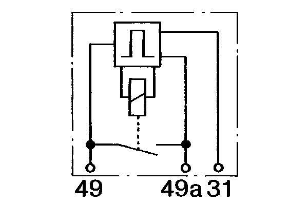 Palpeur de régime, gestion moteur (Capteur PMH) BOSCH ref. 0 335 322 003
