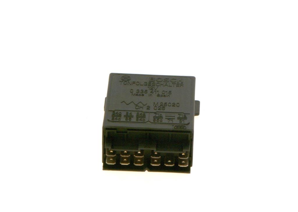 Relé para buzina de dois tons BOSCH ref. 0 335 411 015