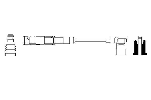 Faisceau d'allumage (Faisceau d'allumage) BOSCH ref. 0 356 912 908