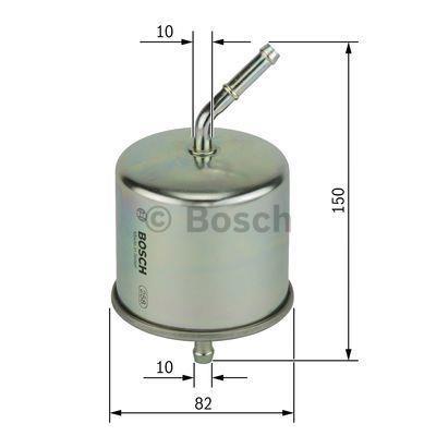 Filtre à carburant (Filtre à gasoil) BOSCH ref. 0 450 905 982