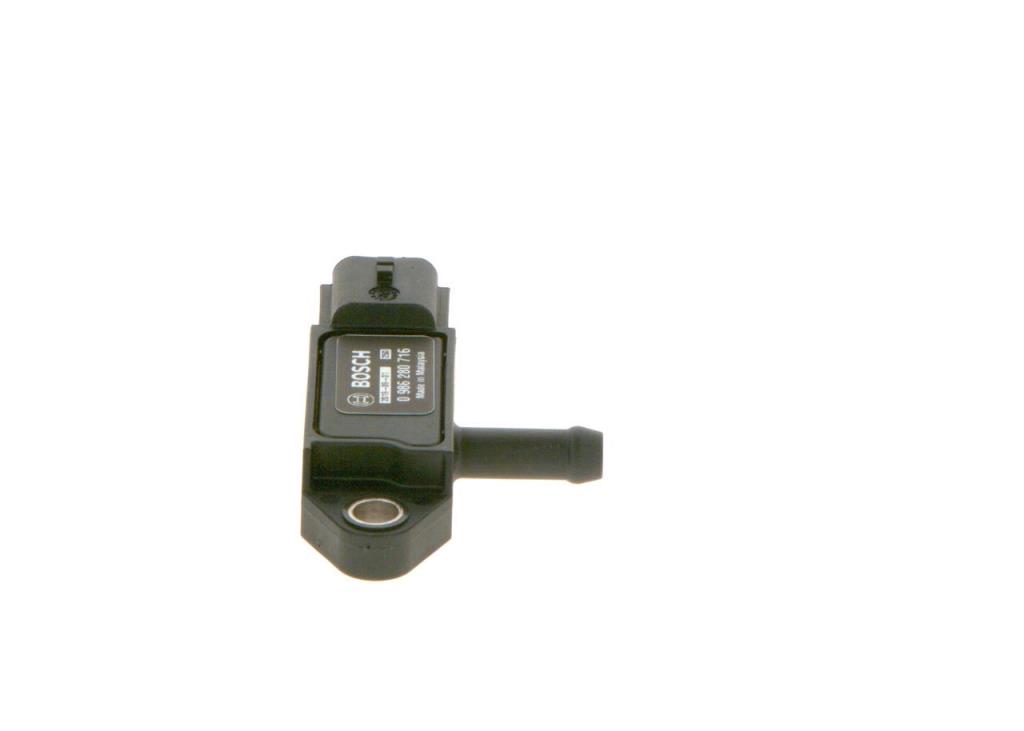 Capteur, pression des gaz échappement (Capteur de pression différentiel) BOSCH ref. 0 986 280 716