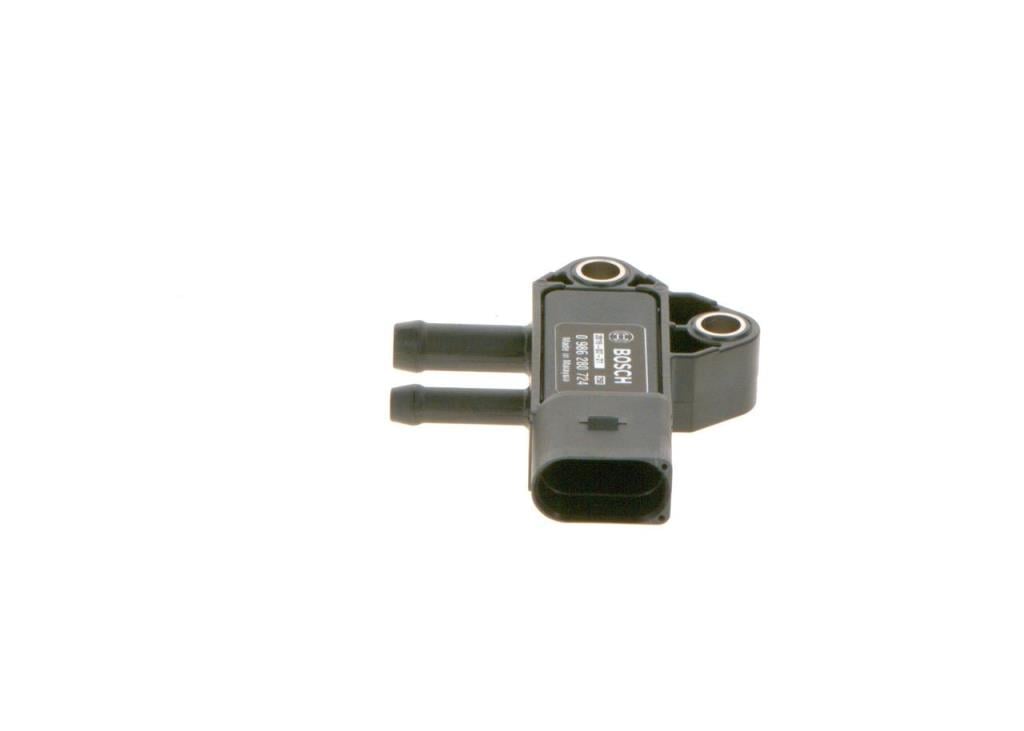 Capteur, pression des gaz échappement (Capteur de pression différentiel) BOSCH ref. 0 986 280 724