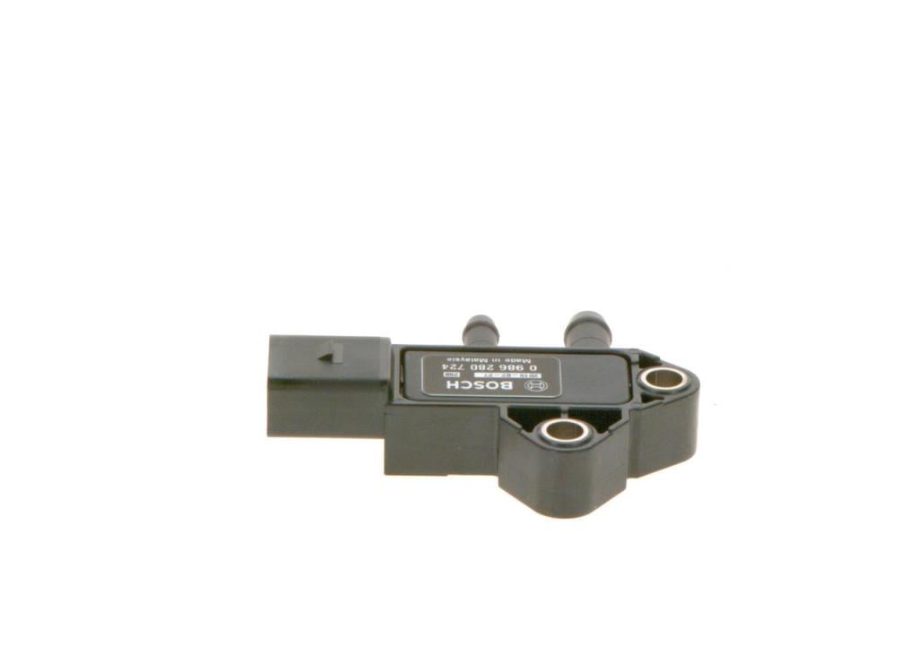 Capteur, pression des gaz échappement (Capteur de pression différentiel) BOSCH ref. 0 986 280 724