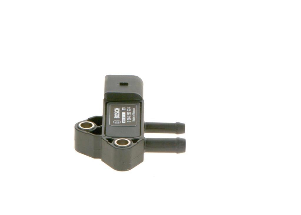 Capteur, pression des gaz échappement (Capteur de pression différentiel) BOSCH ref. 0 986 280 724