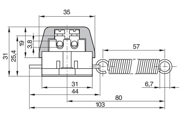Interruptor BOSCH ref. 0 986 340 010