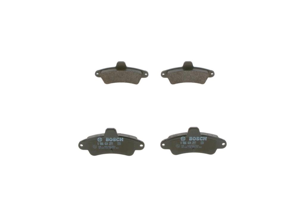 Jeu de 4 plaquettes de frein BOSCH ref. 0 986 424 277