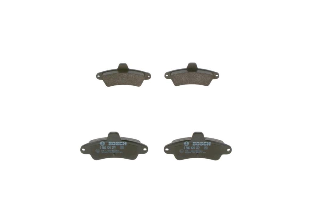 Jeu de 4 plaquettes de frein BOSCH ref. 0 986 424 277