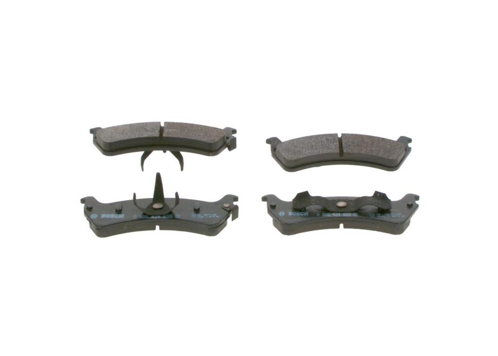 Jeu de 4 plaquettes de frein BOSCH ref. 0 986 424 655