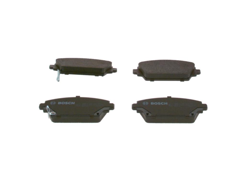 Jeu de 4 plaquettes de frein BOSCH ref. 0 986 424 663