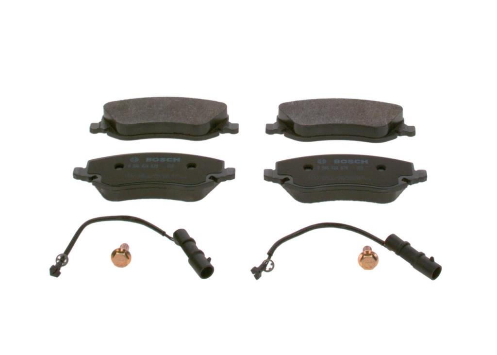Jeu de 4 plaquettes de frein BOSCH ref. 0 986 424 679