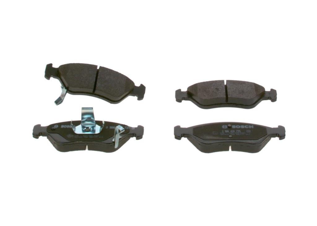Jeu de 4 plaquettes de frein BOSCH ref. 0 986 424 725