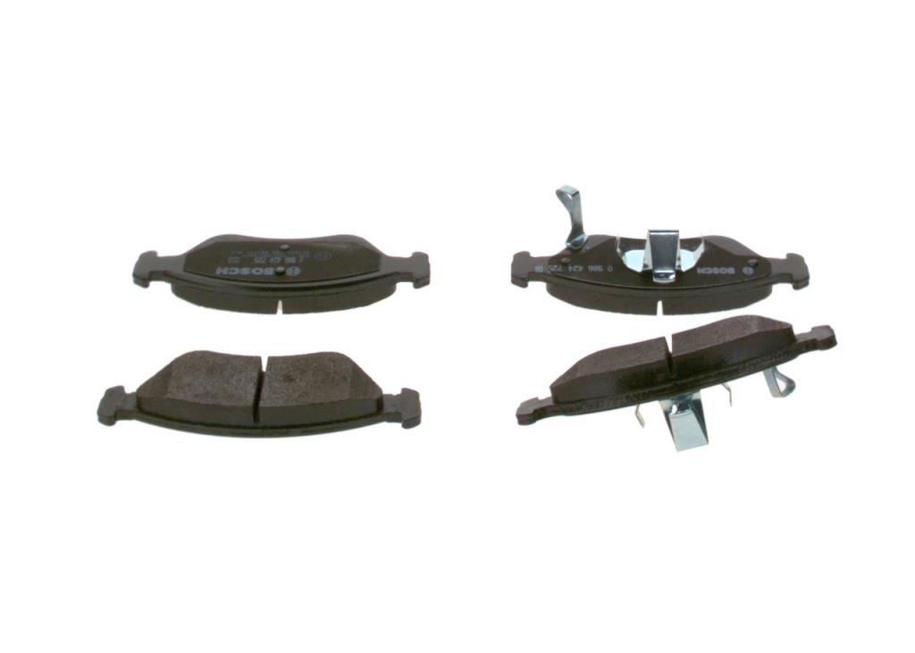Jeu de 4 plaquettes de frein BOSCH ref. 0 986 424 725
