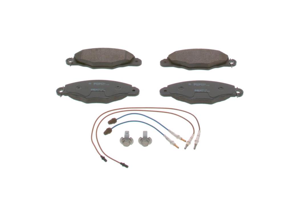 Jeu de 4 plaquettes de frein BOSCH ref. 0 986 424 746