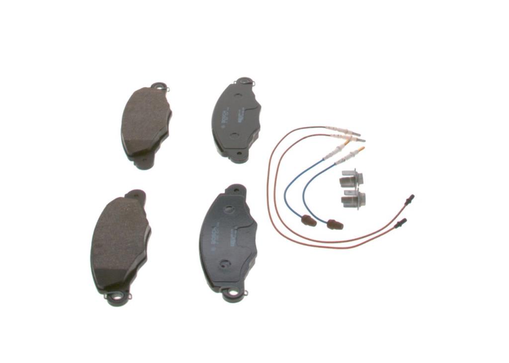 Jeu de 4 plaquettes de frein BOSCH ref. 0 986 424 746