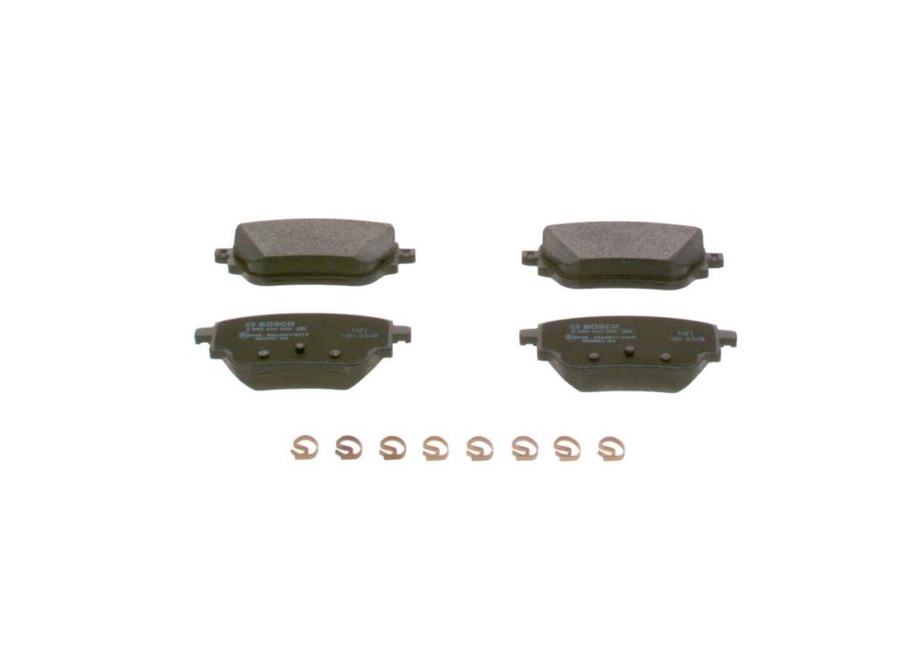 Jeu de 4 plaquettes de frein BOSCH ref. 0 986 424 889