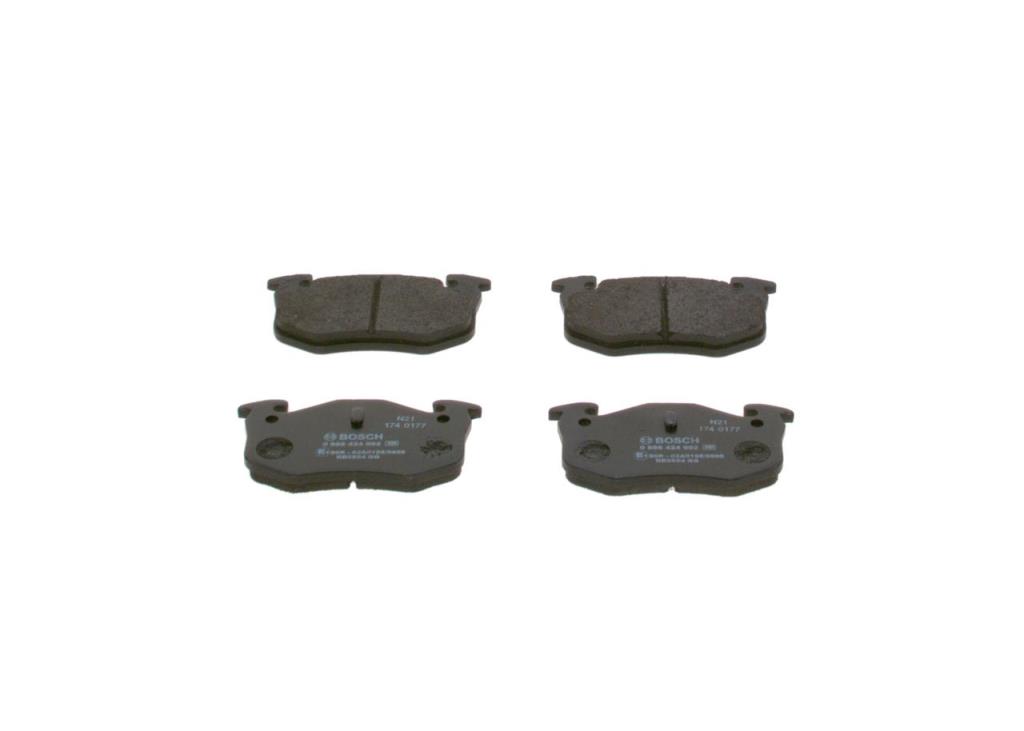 Jeu de 4 plaquettes de frein BOSCH ref. 0 986 424 992