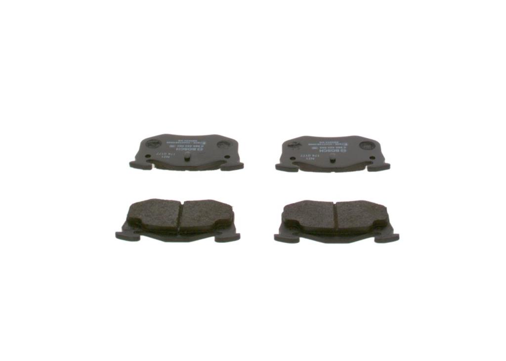 Jeu de 4 plaquettes de frein BOSCH ref. 0 986 424 992