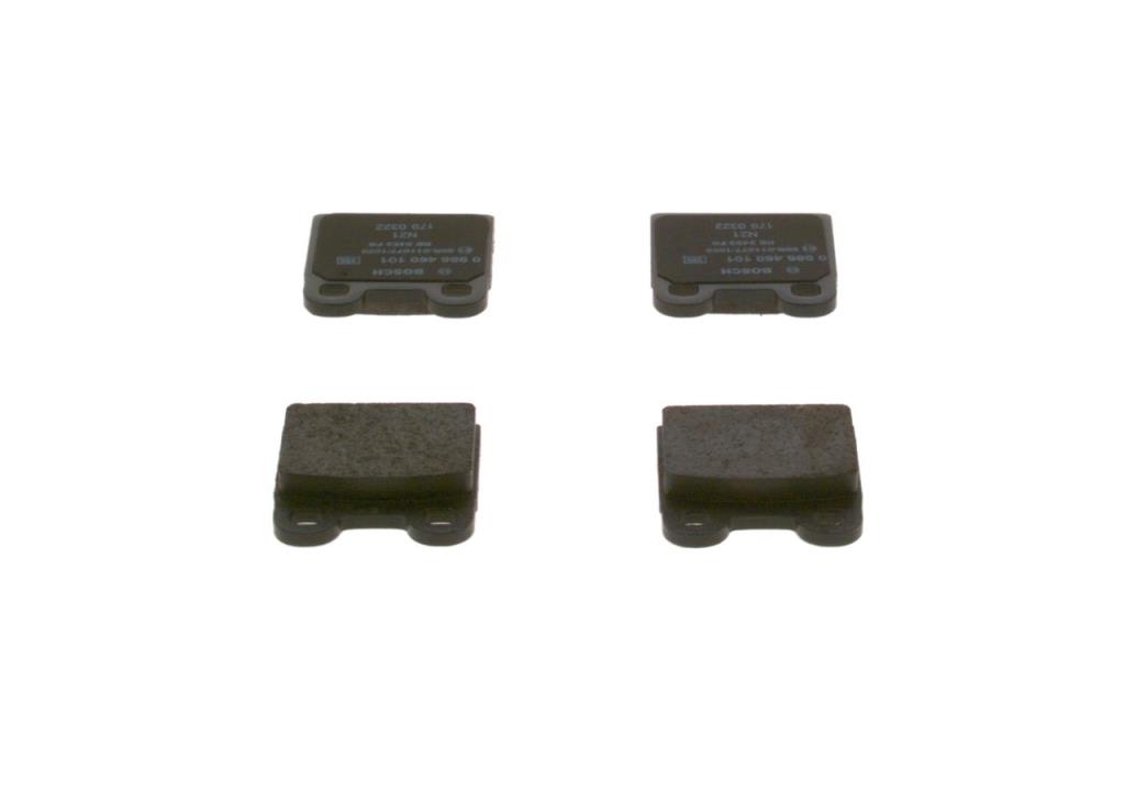 Jeu de 4 plaquettes de frein BOSCH ref. 0 986 460 101