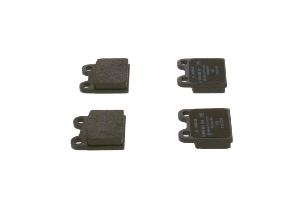 Jeu de 4 plaquettes de frein BOSCH ref. 0 986 460 101