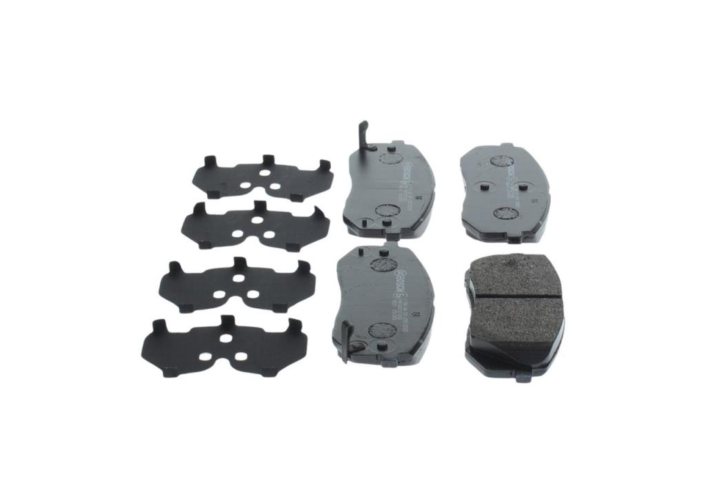 Jeu de 4 plaquettes de frein BOSCH ref. 0 986 460 121