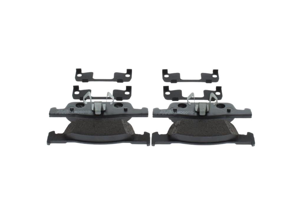 Jeu de 4 plaquettes de frein BOSCH ref. 0 986 460 125