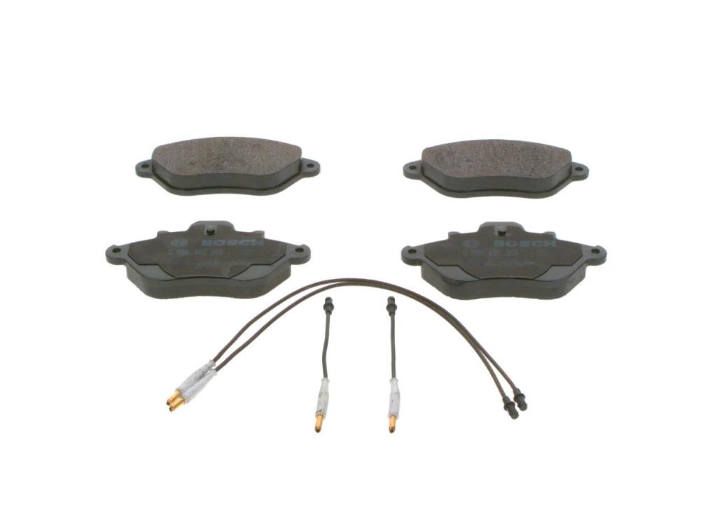 Jeu de 4 plaquettes de frein BOSCH ref. 0 986 460 956