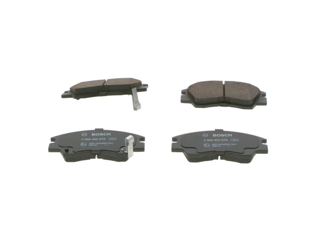Jeu de 4 plaquettes de frein BOSCH ref. 0 986 460 978