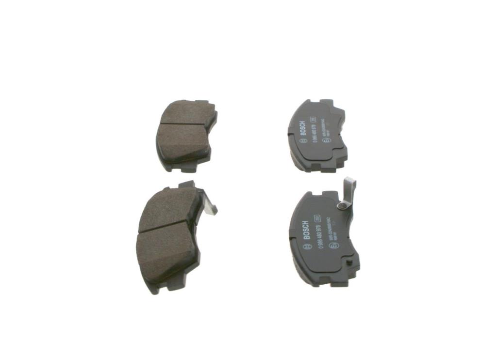 Jeu de 4 plaquettes de frein BOSCH ref. 0 986 460 978