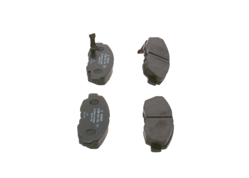 Jeu de 4 plaquettes de frein BOSCH ref. 0 986 461 124