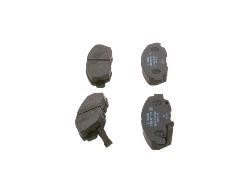 Jeu de 4 plaquettes de frein BOSCH ref. 0 986 461 124