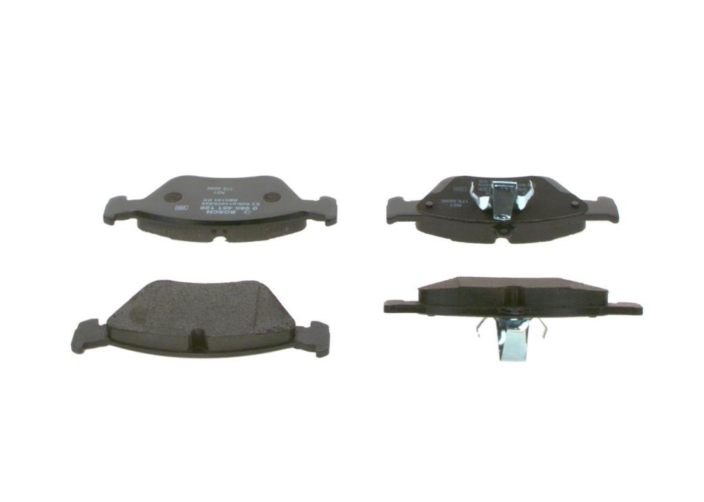 Jeu de 4 plaquettes de frein BOSCH ref. 0 986 461 129