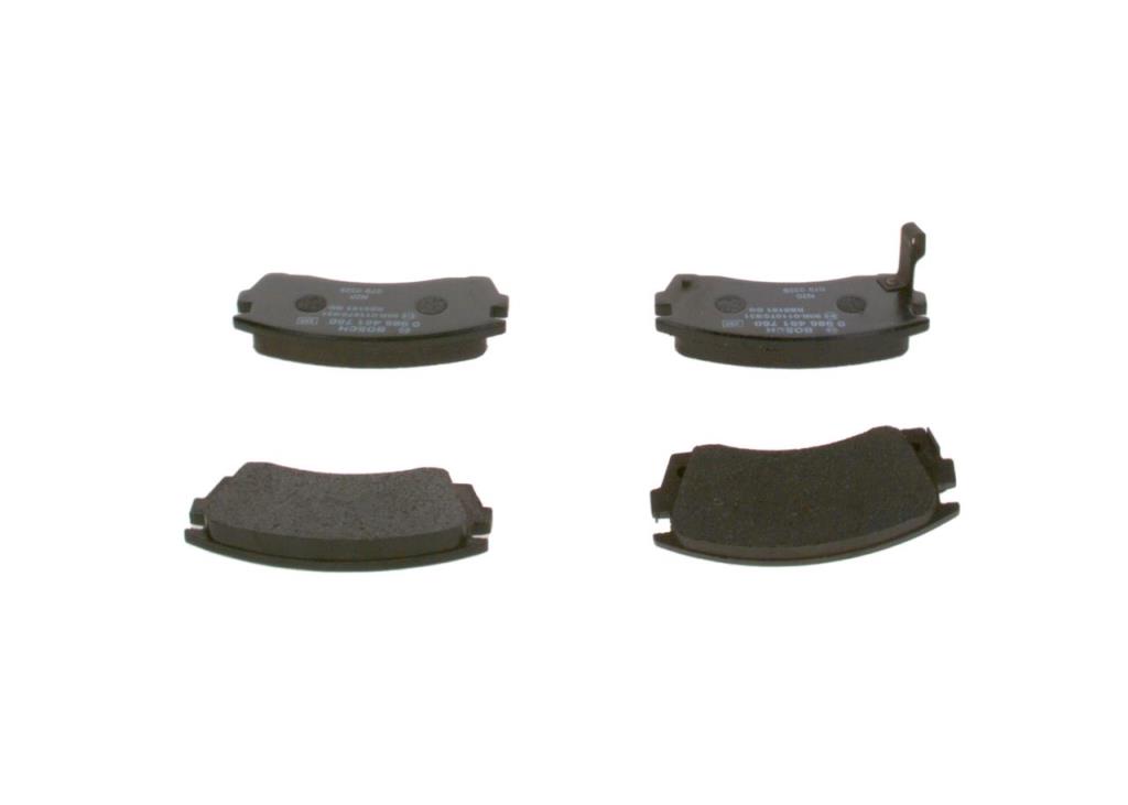 Jeu de 4 plaquettes de frein BOSCH ref. 0 986 461 760