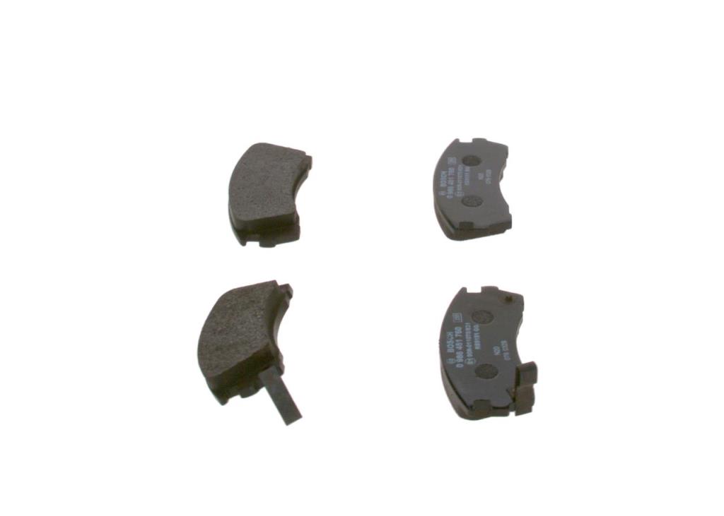 Jeu de 4 plaquettes de frein BOSCH ref. 0 986 461 760