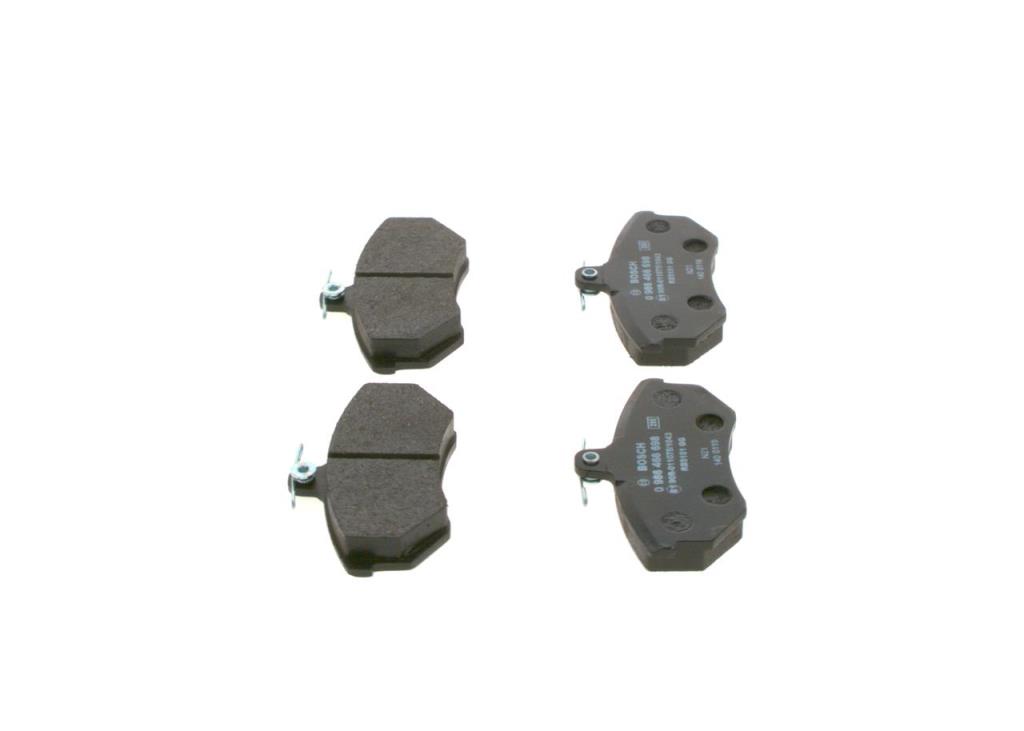 Jeu de 4 plaquettes de frein BOSCH ref. 0 986 466 698